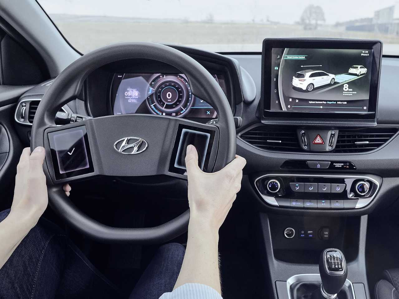 Interior dos próximos modelos da Hyundai vai apostar nos comandos digitais