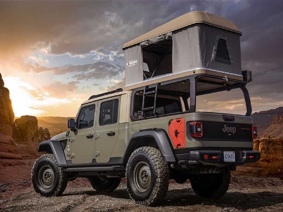 Jeep�Gladiator 2020 - �ngulo traseiro