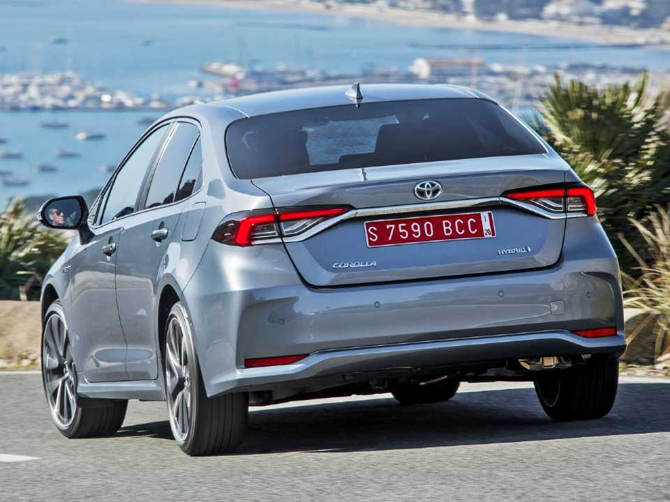 ToyotaCorolla 2020 - ngulo traseiro