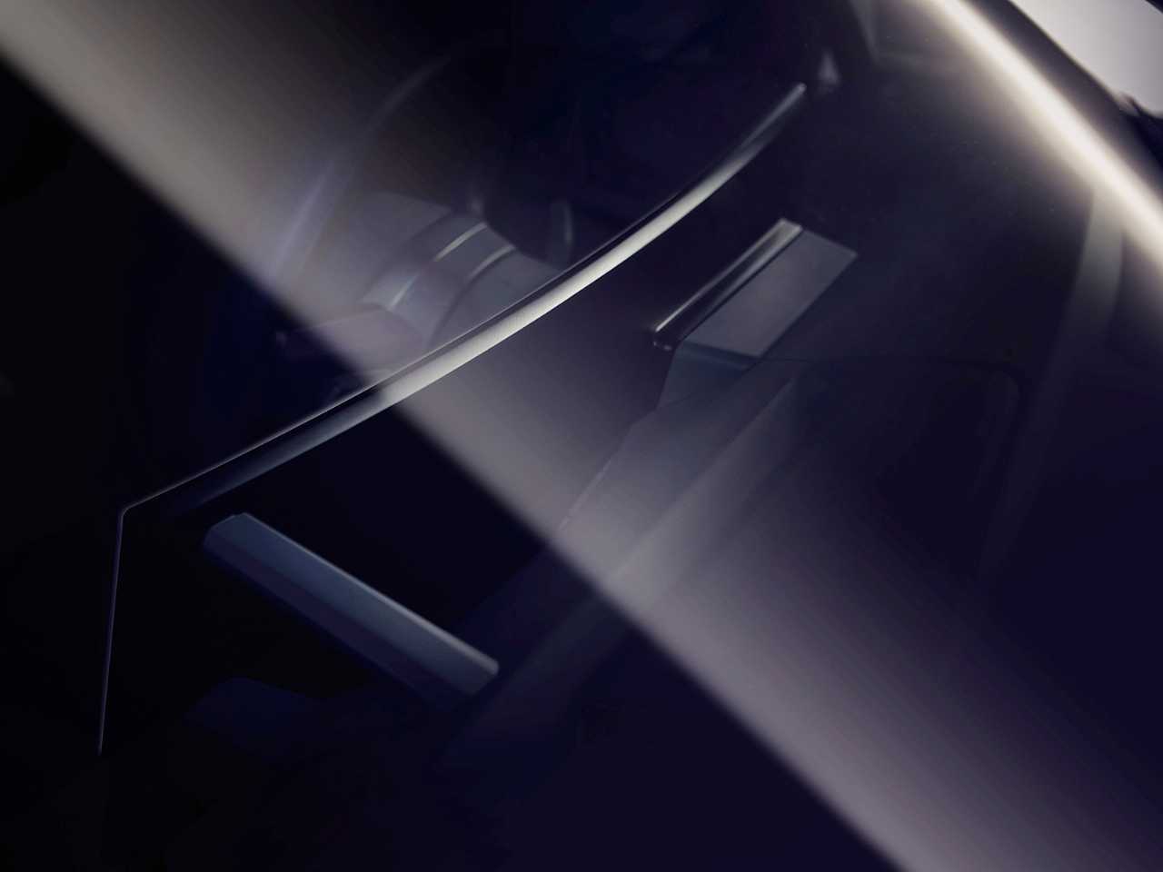 Acima o novo conceito de painel digital da BMW