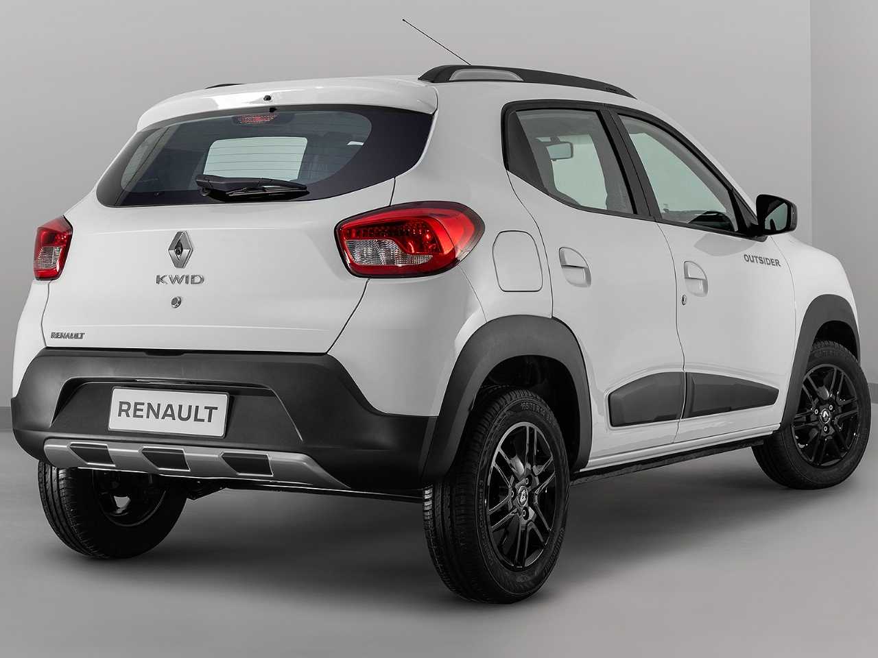 RenaultKwid 2020 - ngulo traseiro