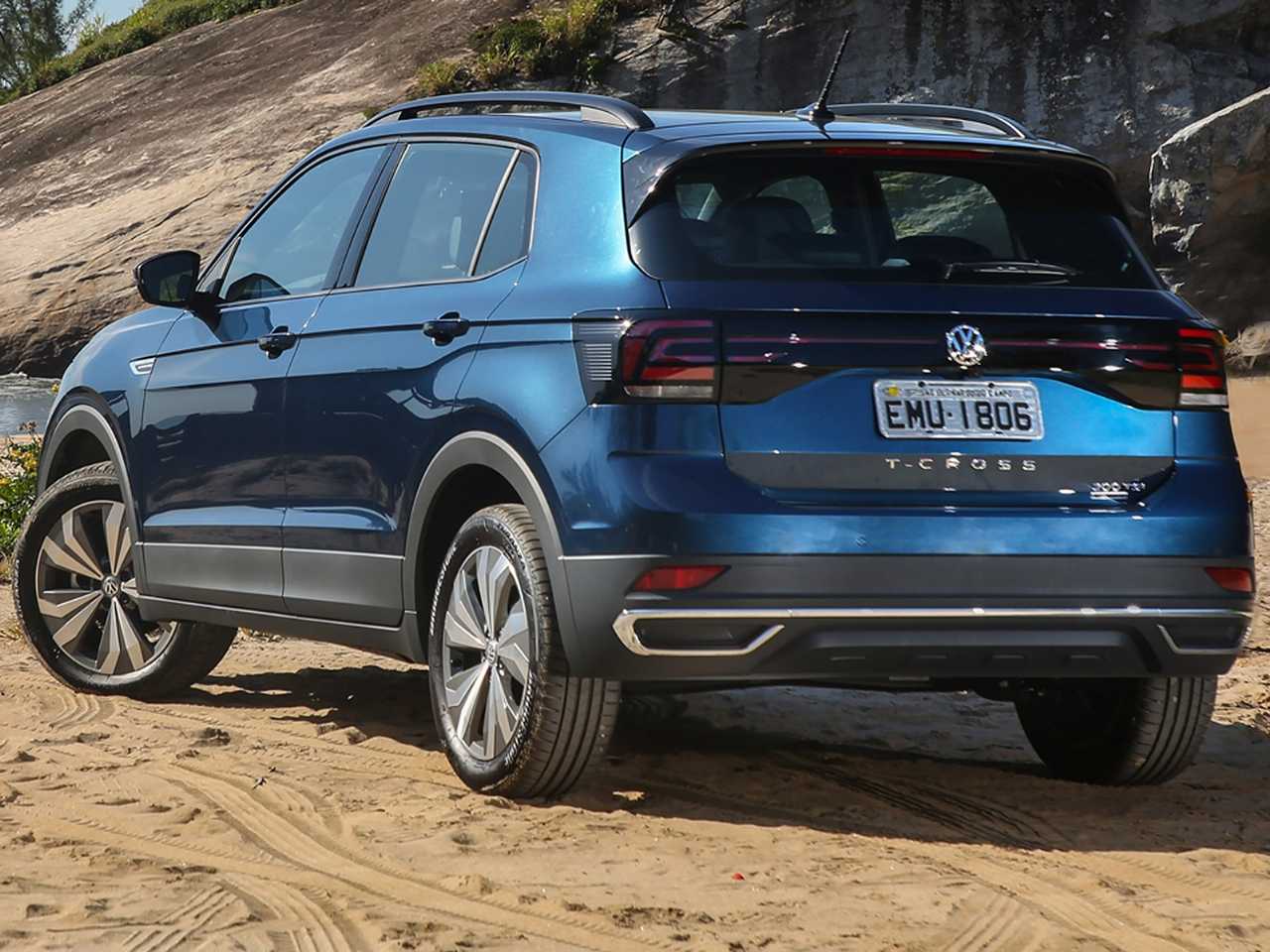 Volkswagen�T-Cross - Foto 92 de 143 - 1600 x 1200 pixels2020 - �ngulo traseiro