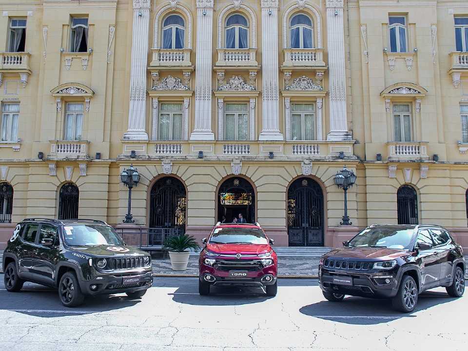Jeep Renegade, Fiat Toro e Jeep Compass: a gama produzida pela FCA atualmente em Goiana