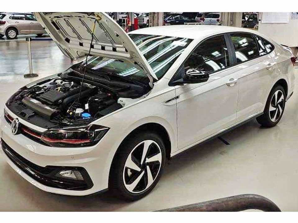 O Virtus GTS teve uma imagem vazada de dentro da Volkswagen O Virtus GTS teve uma imagem vazada de dentro da Volkswagen