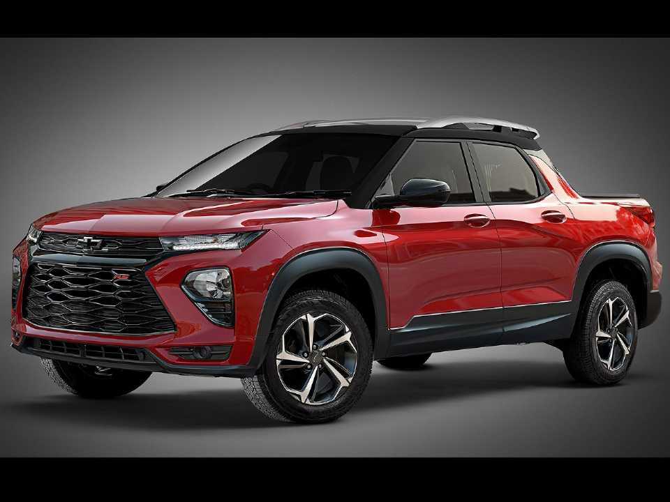 Projeção de Kleber Silva sobre uma possível picape de porte compacto-médio dentro da gama Chevrolet