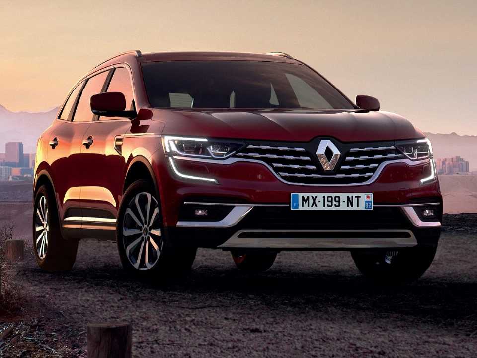 Acima o Renault Koleos 2020, que estreia facelift na Europa