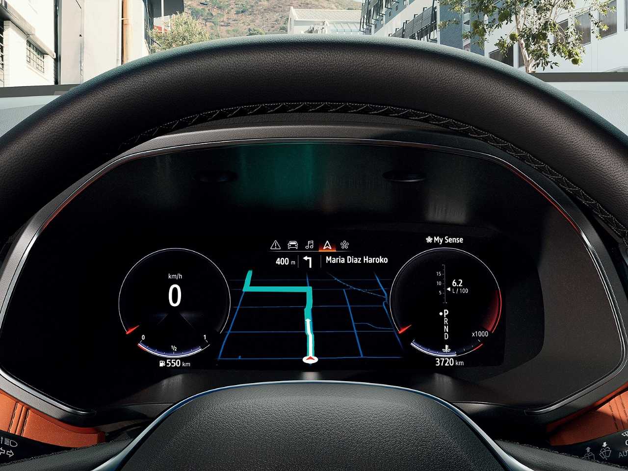 Renault�Captur 2020 - painel de instrumentos