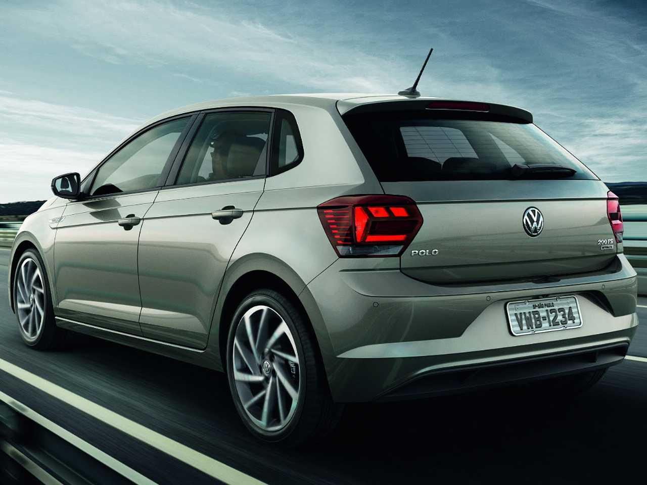 VolkswagenPolo 2020 - ngulo traseiro