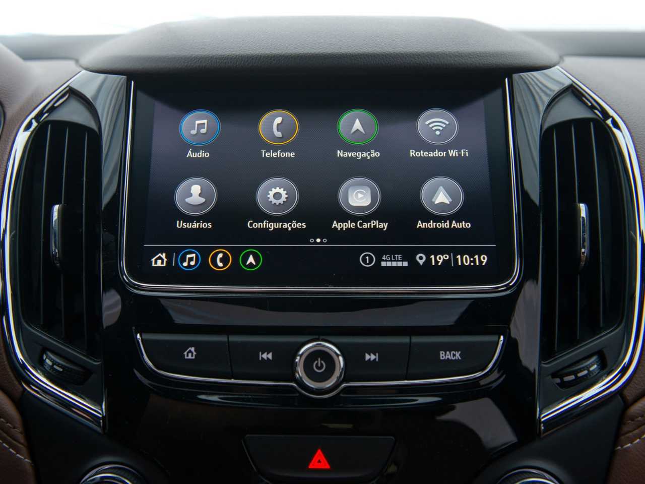 ChevroletCruze Sport6 2020 - console central