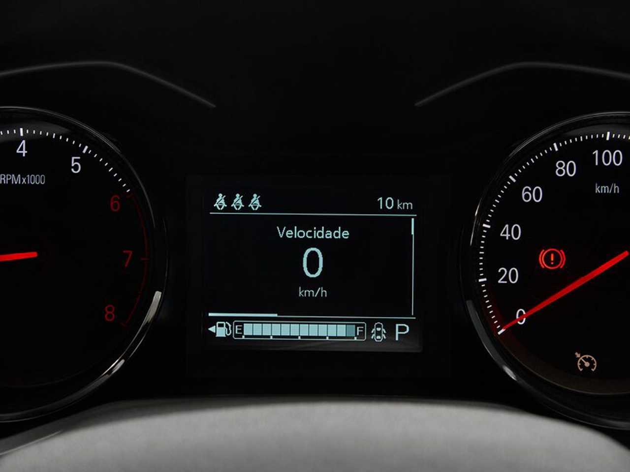 Chevrolet�Onix Plus 2020 - painel de instrumentos