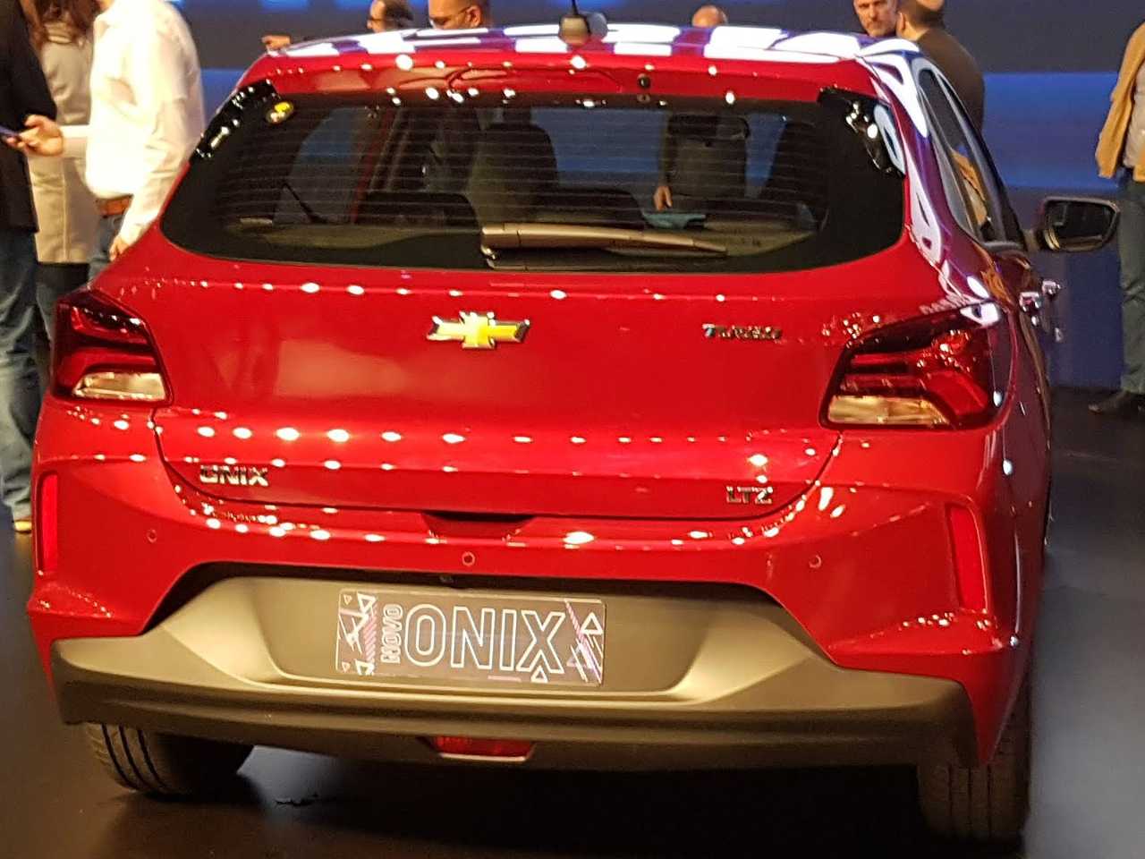 ChevroletOnix 2020 - ngulo traseiro