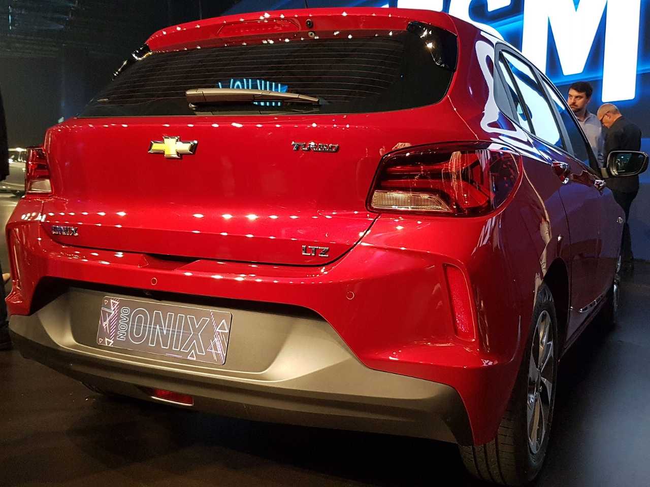ChevroletOnix 2020 - ngulo traseiro