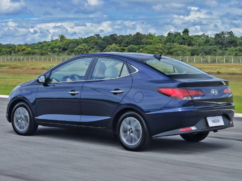 Hyundai�HB20S 2020 - �ngulo traseiro