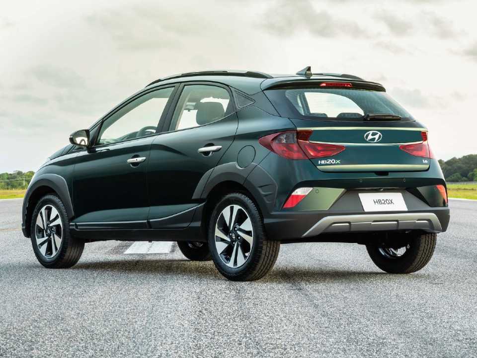 Hyundai�HB20X 2020 - �ngulo traseiro