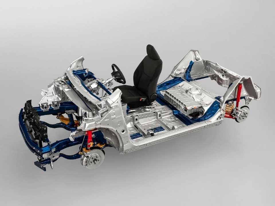 Acima a nova plataforma GA-B: base para os futuros compactos da Toyota Acima a nova plataforma GA-B: base para os futuros compactos da Toyota