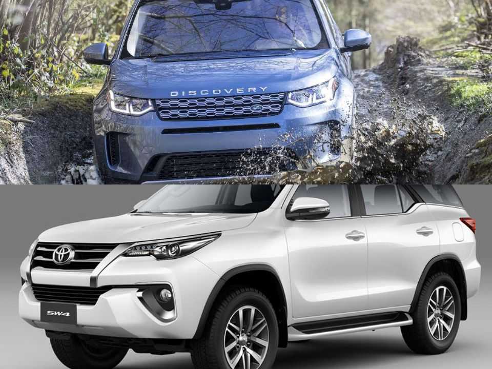 Land Rover Discovery Sport e Toyota SW4
