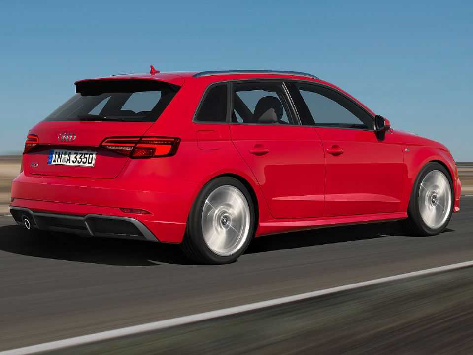 Acima o Audi A3 atualmente comercializado Acima o Audi A3 atualmente comercializado