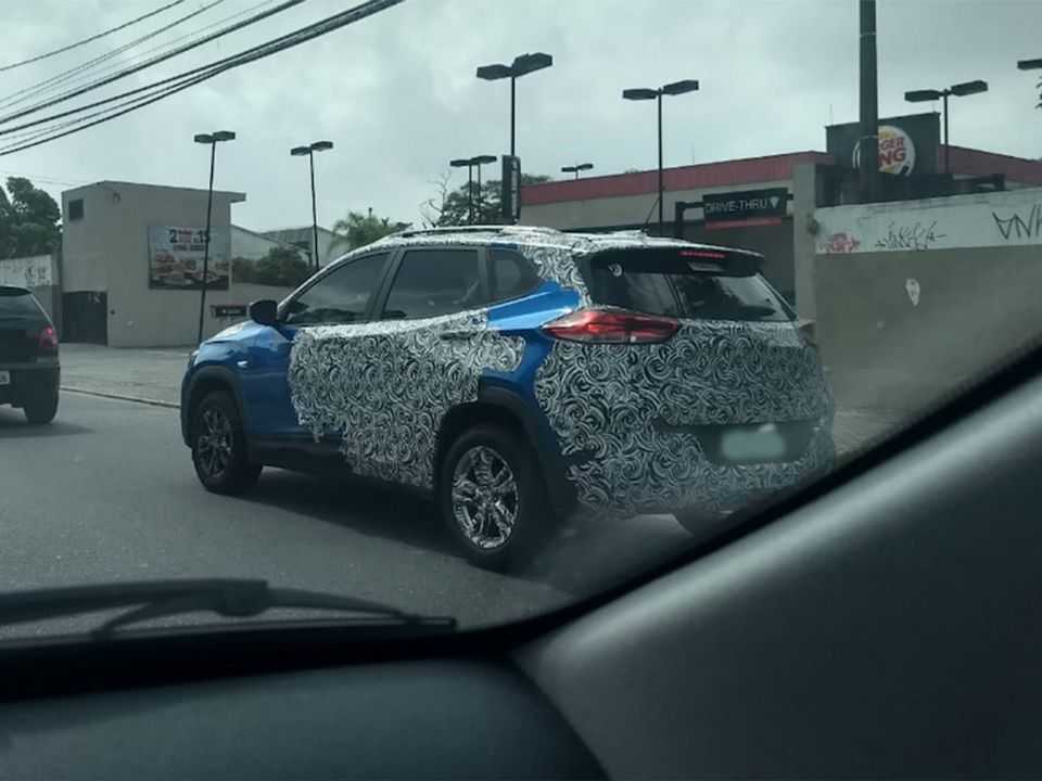 Flagra do novo Tracker 2021 realizado pela equipe do Autoo Flagra do novo Tracker 2021 realizado pela equipe do Autoo