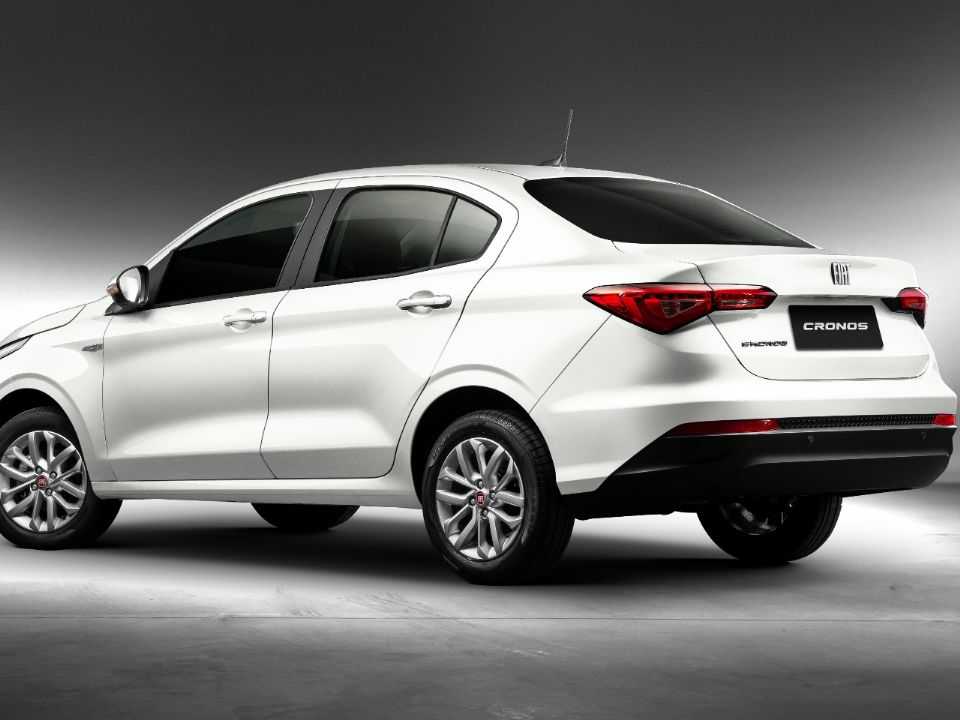 Fiat�Cronos 2020 - �ngulo traseiro