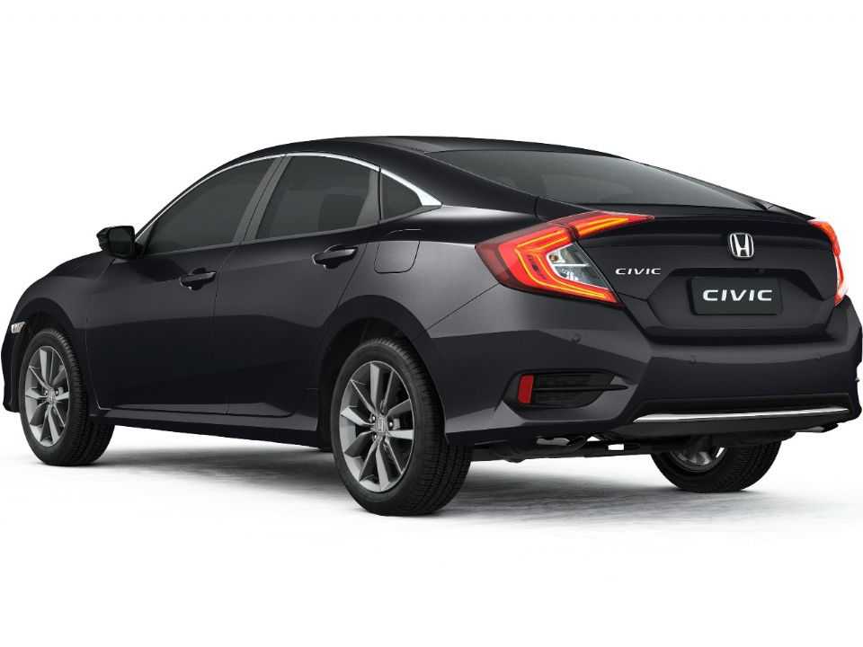 Honda�Civic 2021 - �ngulo traseiro