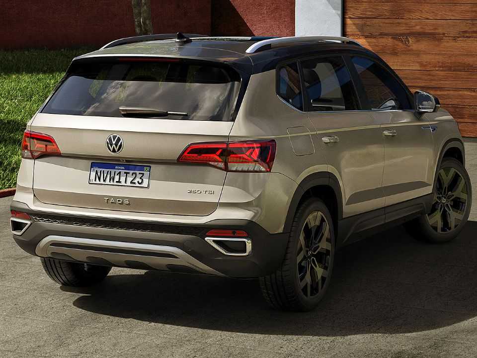 Volkswagen Taos 2021 - ângulo traseiro