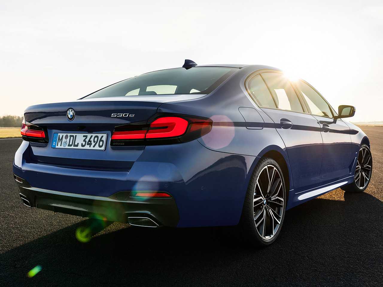 BMW�S�rie 5 2020 - �ngulo traseiro