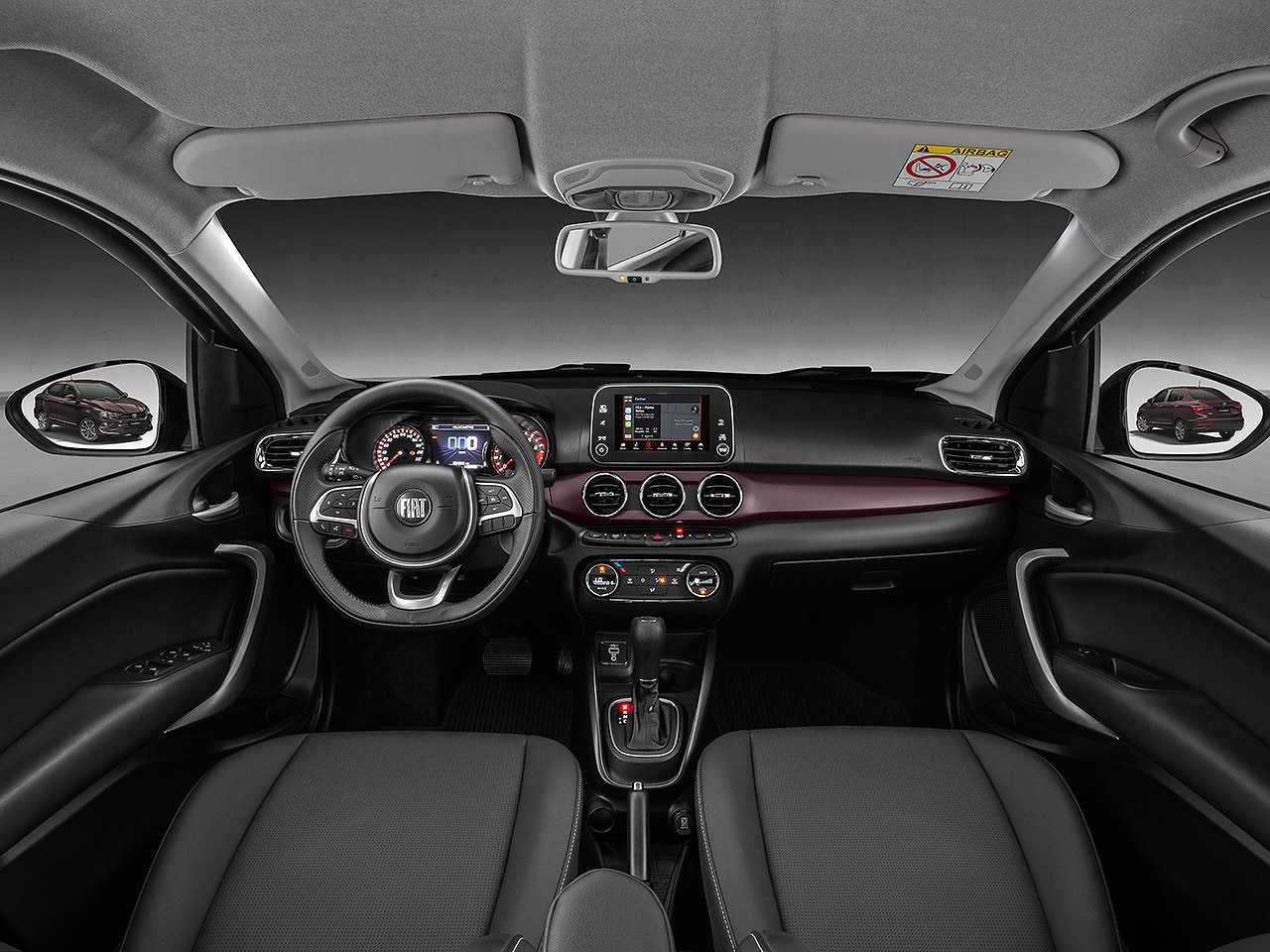 Fiat�Cronos 2021 - painel