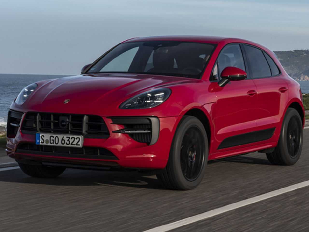 PorscheMacan 2020 - ngulo frontal