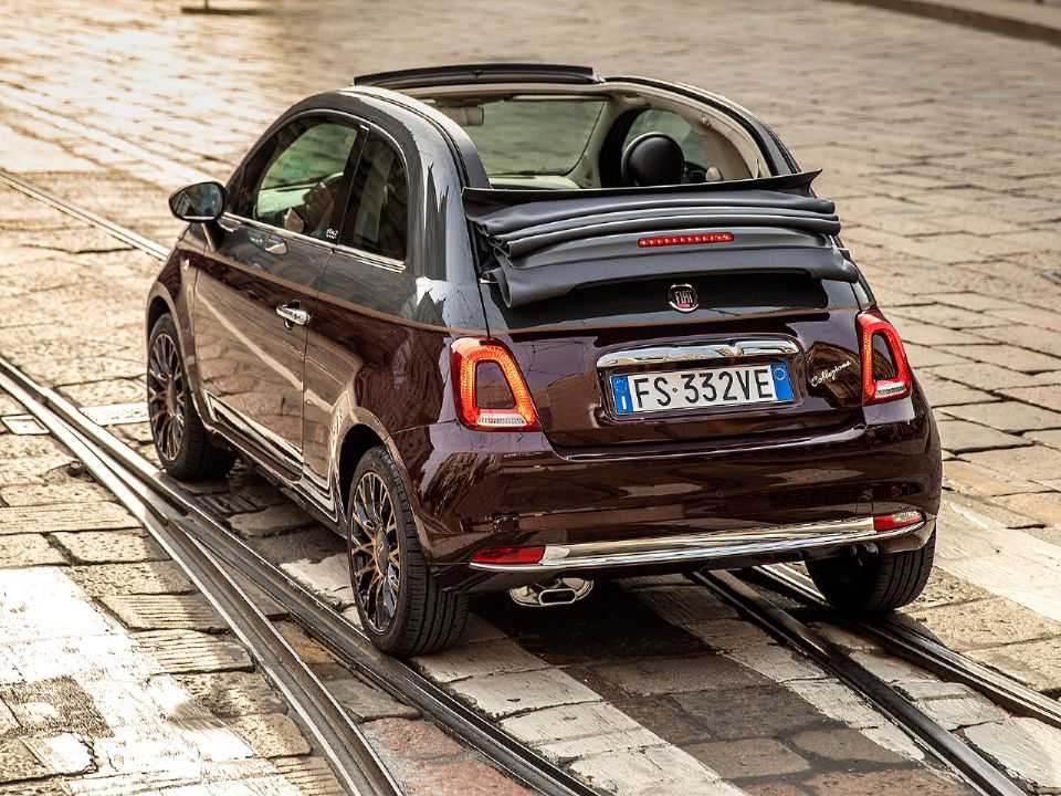 Acima o atual Fiat 500 vendido na Europa Acima o atual Fiat 500 vendido na Europa