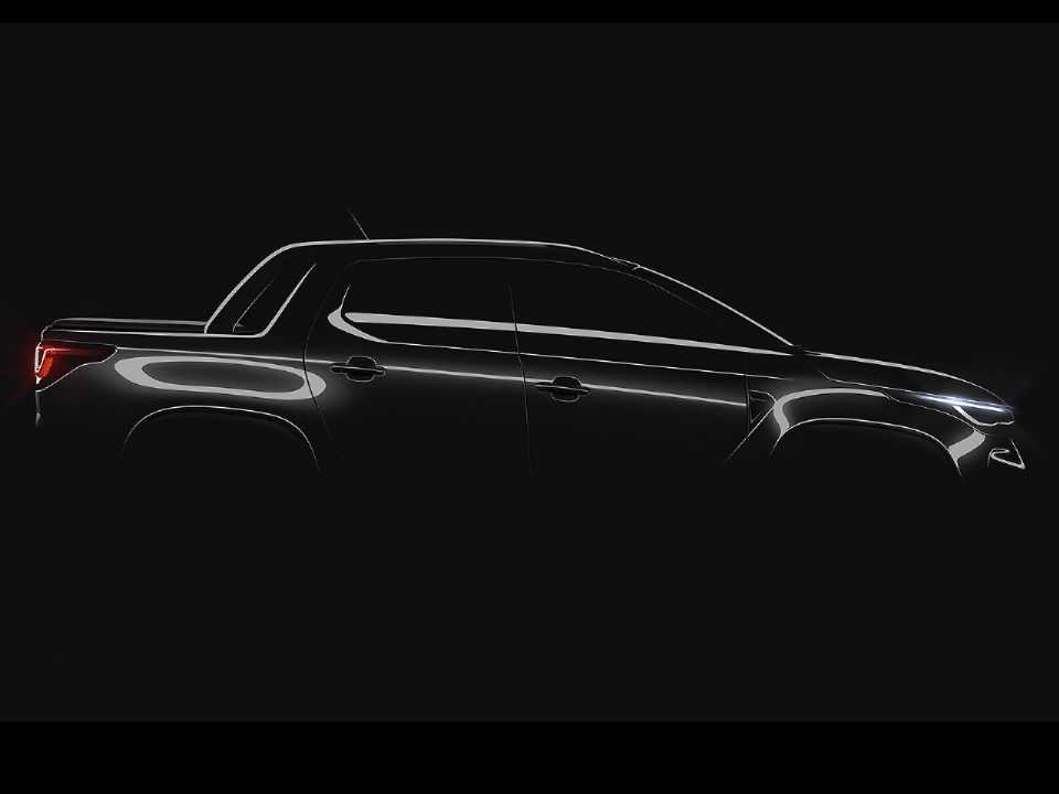 Teaser da nova Fiat Strada: traços que lembram a Toro Teaser da nova Fiat Strada: traços que lembram a Toro