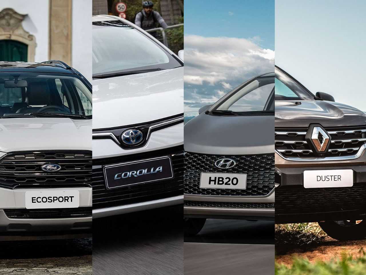 Ford, Toyota, Hyundai e Renault: briga pelo 4 lugar em vendas deve se estender pelo ano