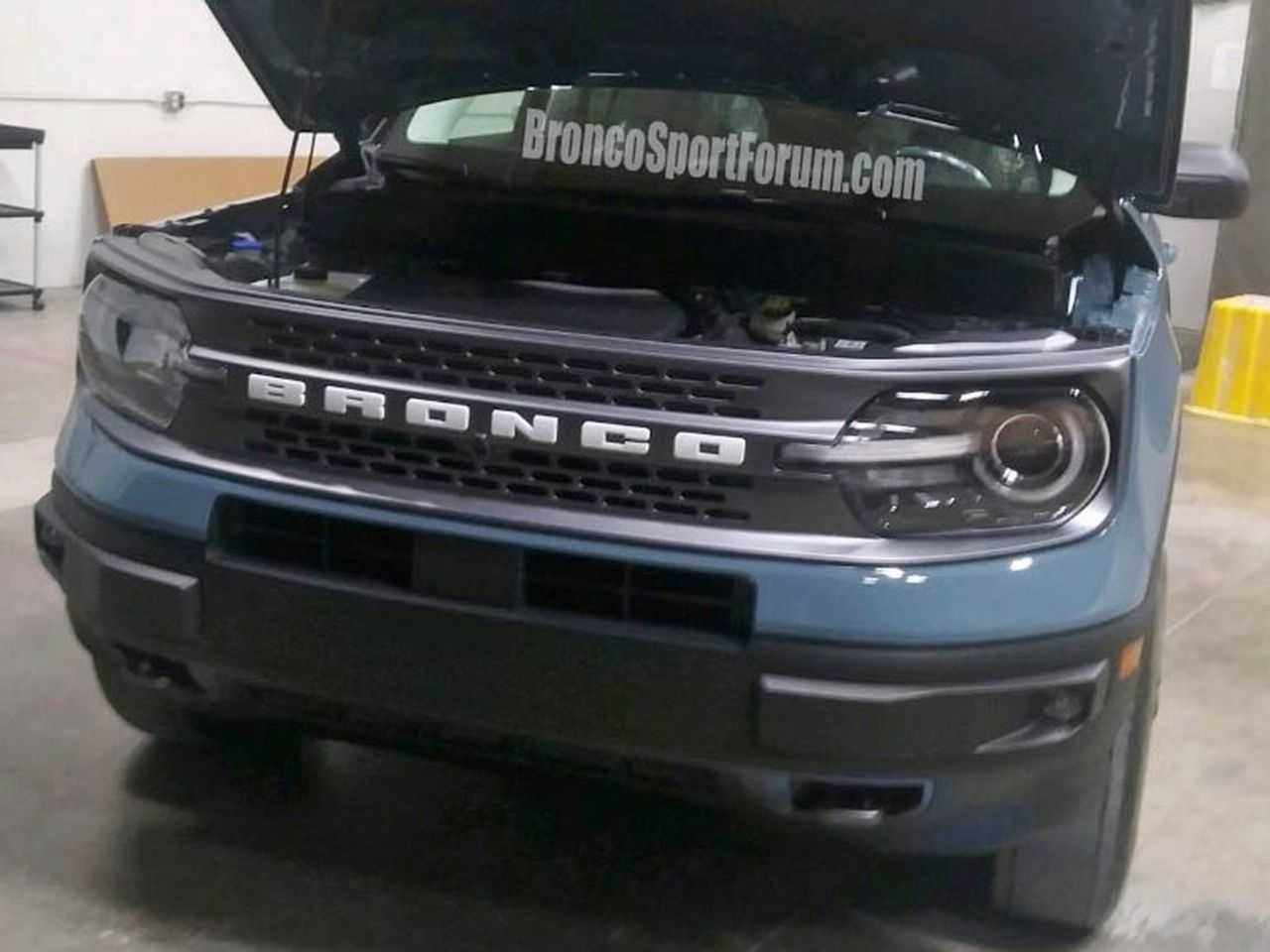 Imagens vazadas do novo Ford Bronco Sport