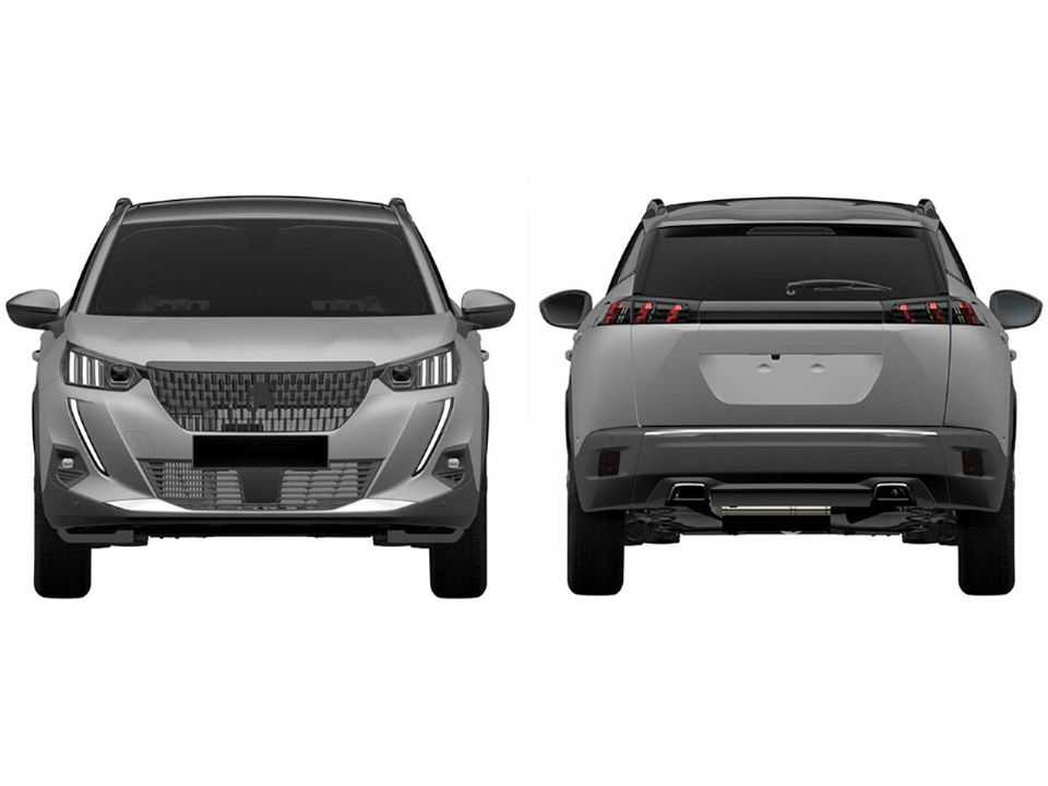Registro do novo Peugeot 2008 que será oferecido na América do Sul Registro do novo Peugeot 2008 que será oferecido na América do Sul