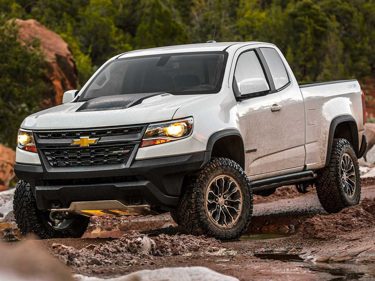 Acima a Chevrolet Colorado ZR2 2020 vendida nos EUA