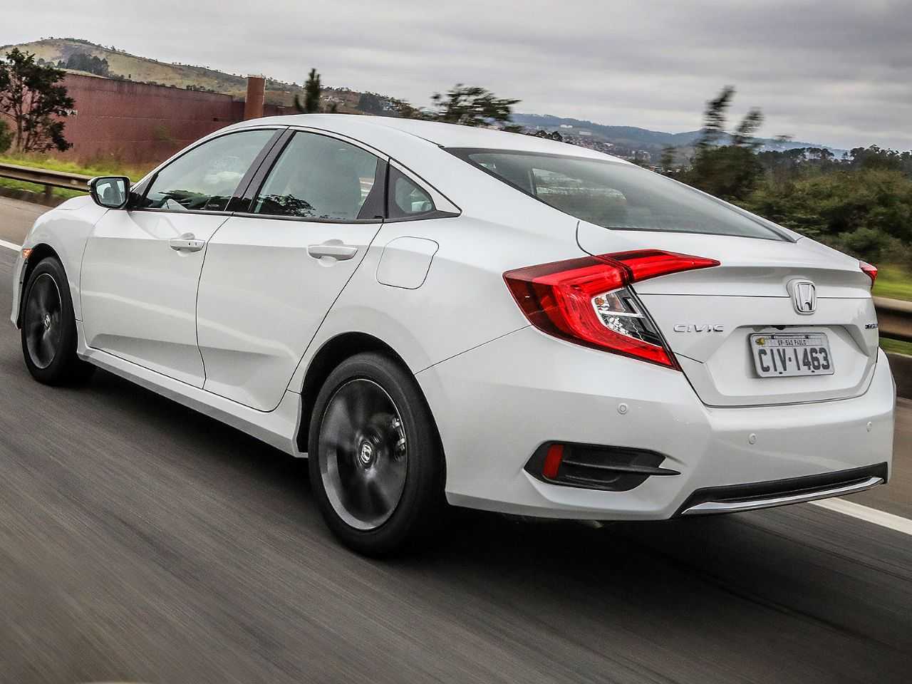 Honda�Civic 2020 - �ngulo traseiro