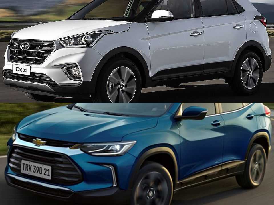 Hyundai Creta e Chevrolet Tracker