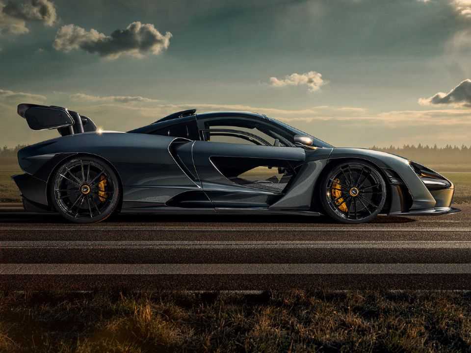 Acima o McLaren Senna preparado pela Novitec
