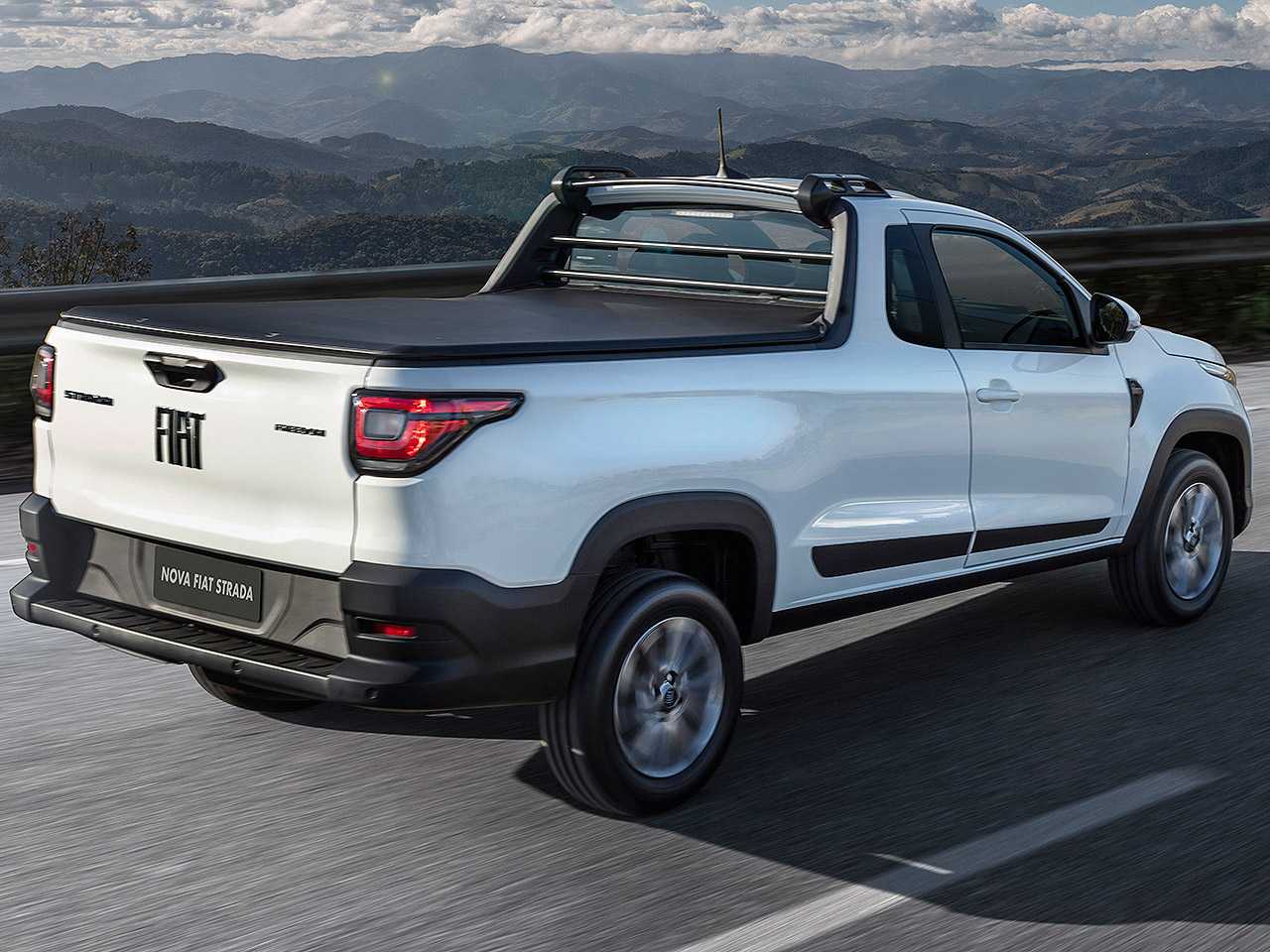 Fiat�Strada 2021 - �ngulo traseiro