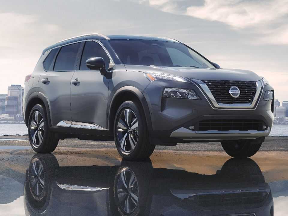 NissanX-Trail 2021 - ngulo frontal