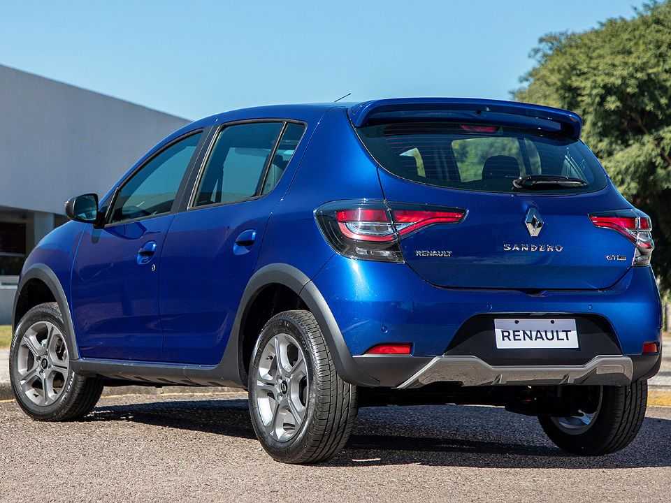 RenaultSandero 2021 - ngulo traseiro