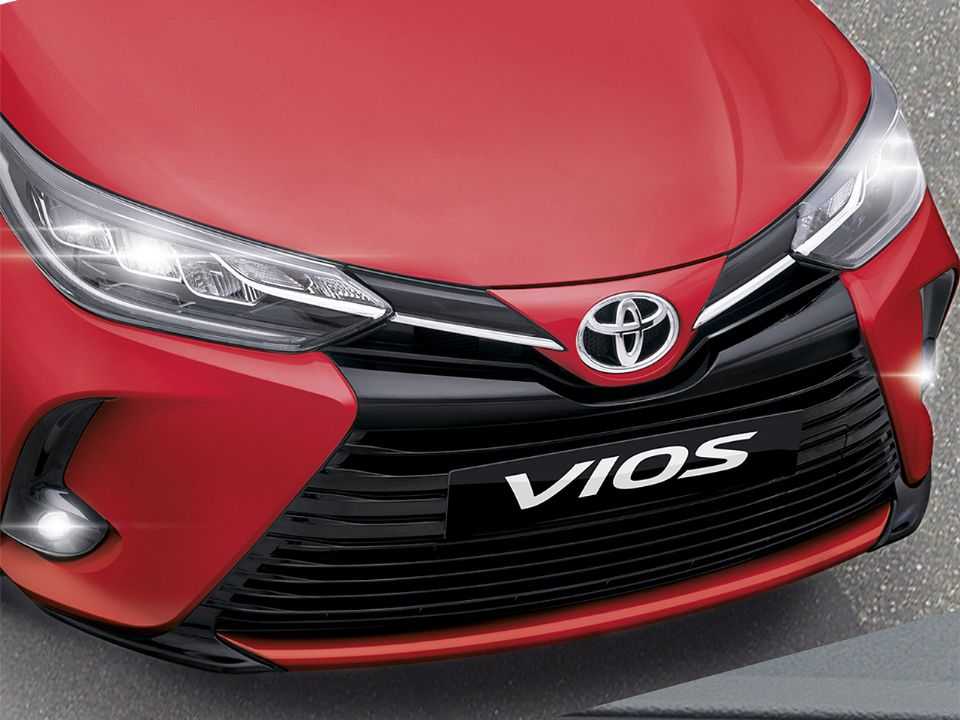 Facelift para o Toyota Vios envolveu principalmente a dianteira do sedan compacto