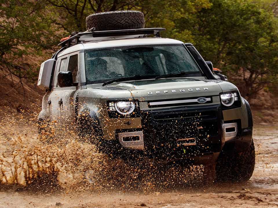 Land Rover�Defender 2020 - �ngulo frontal