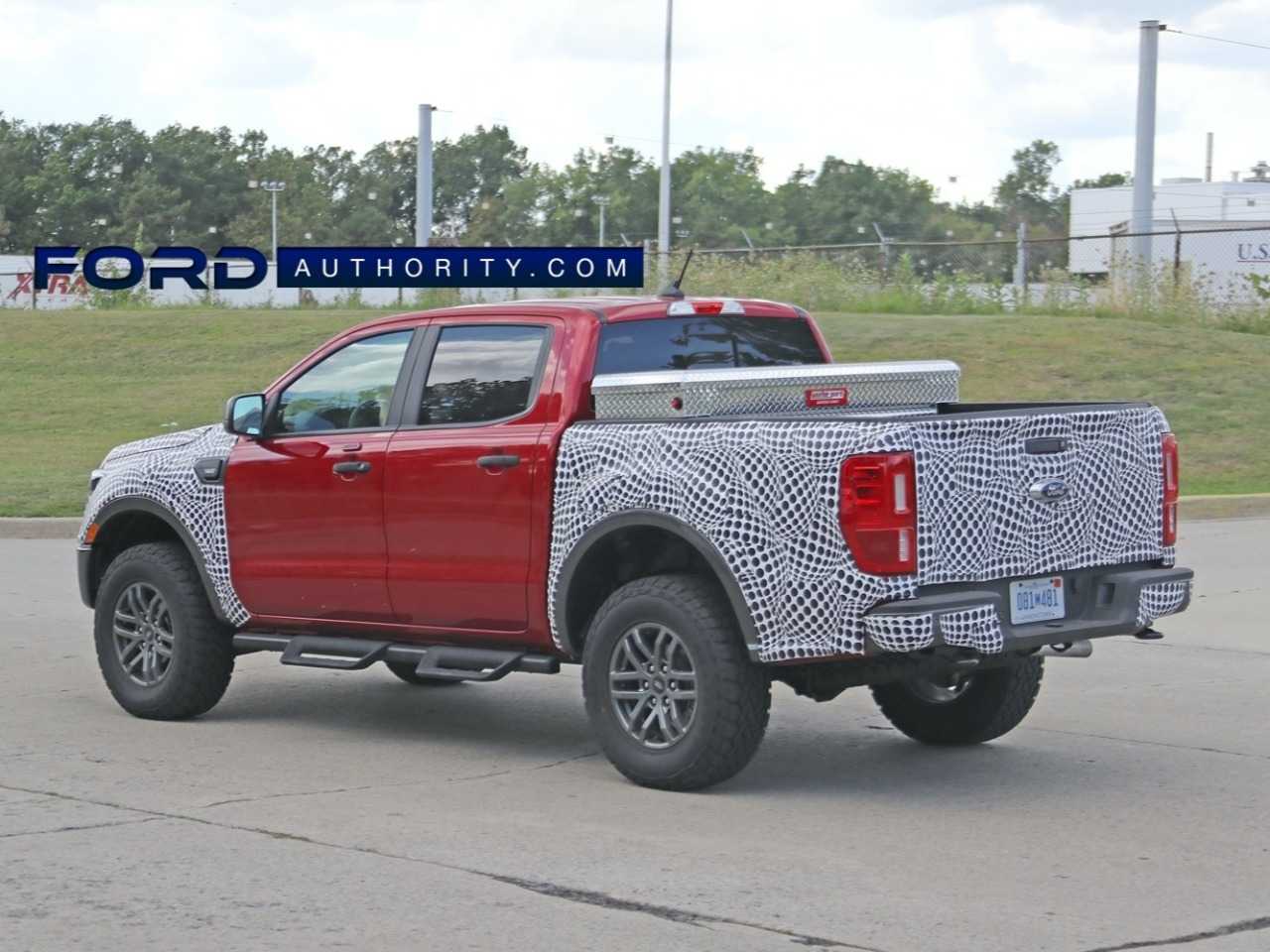 Ford�Ranger 2021 - �ngulo traseiro