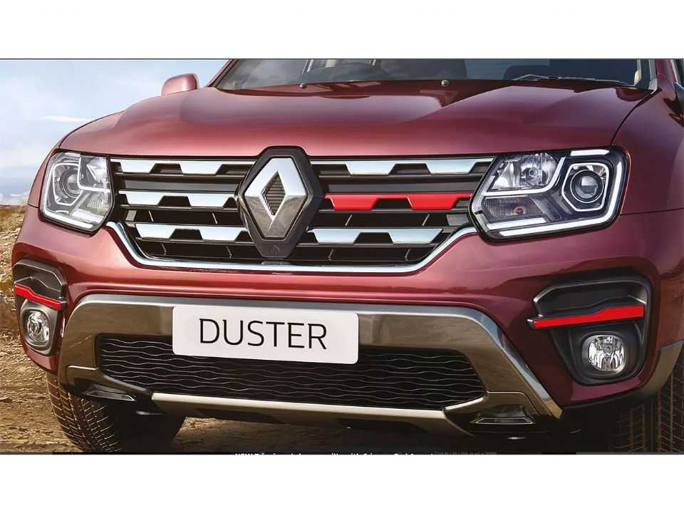 Dianteira do novo Duster 1.3 turbo vendido na Índia