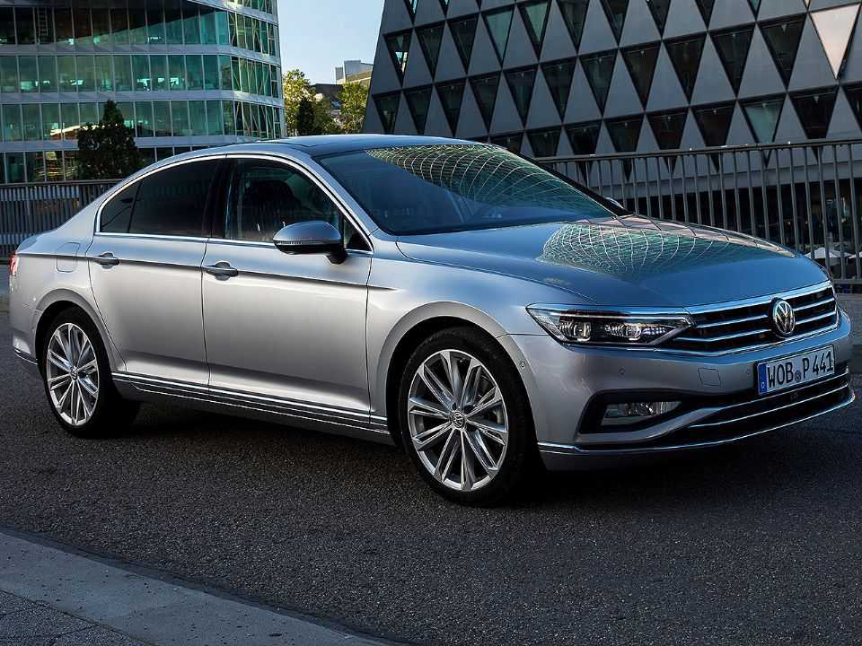 Acima o Volkswagen Passat atualmente vendido na Europa