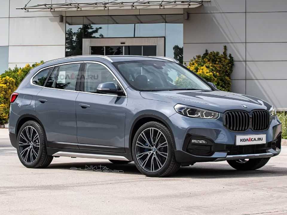 Projeção do site russo Kolesa para a próxima geração do BMW X1