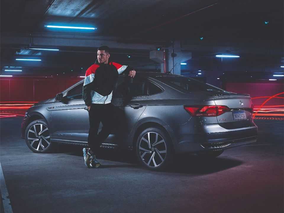 VolkswagenVirtus 2021 - ngulo traseiro