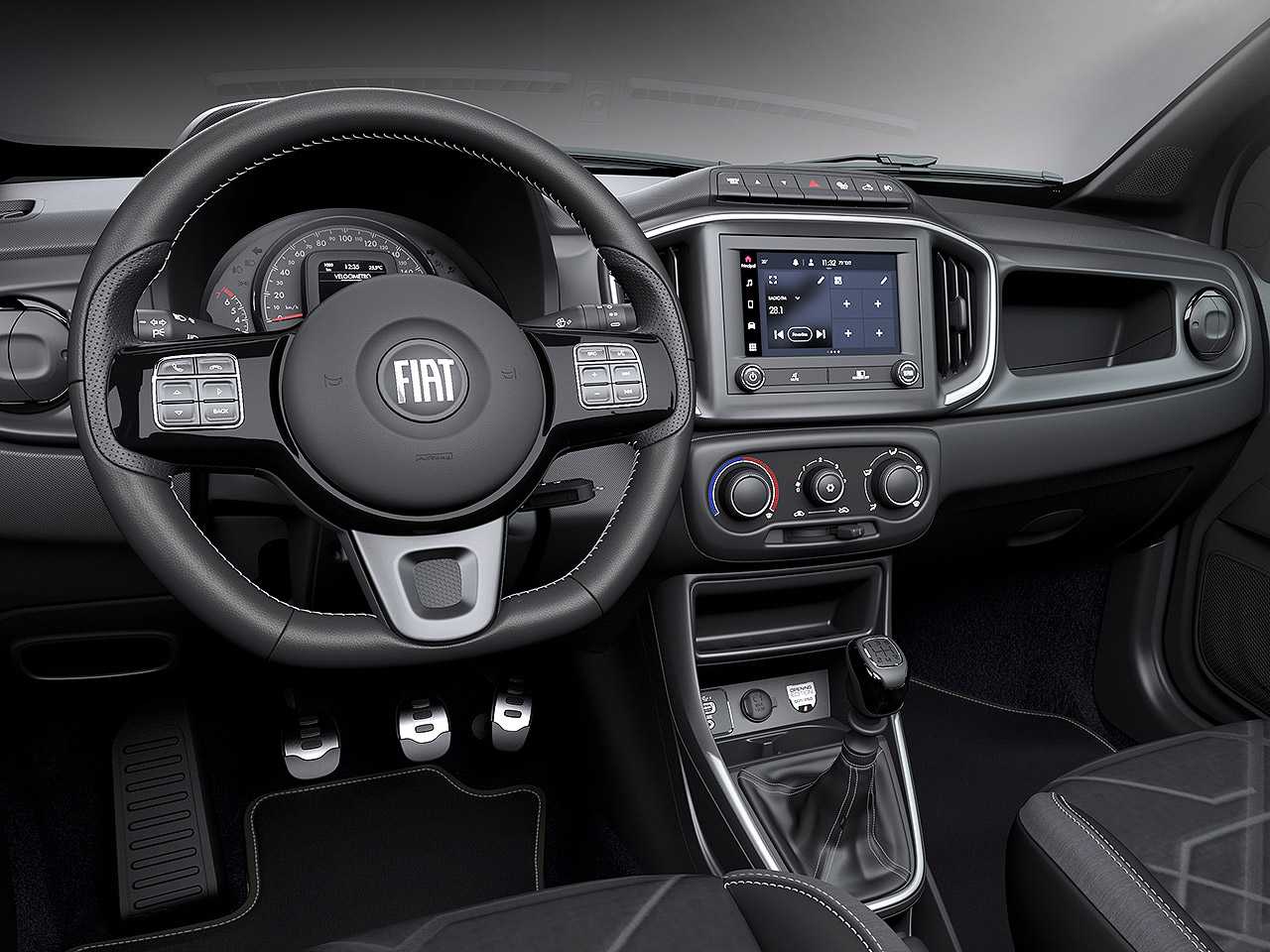 Fiat�Strada 2021 - painel
