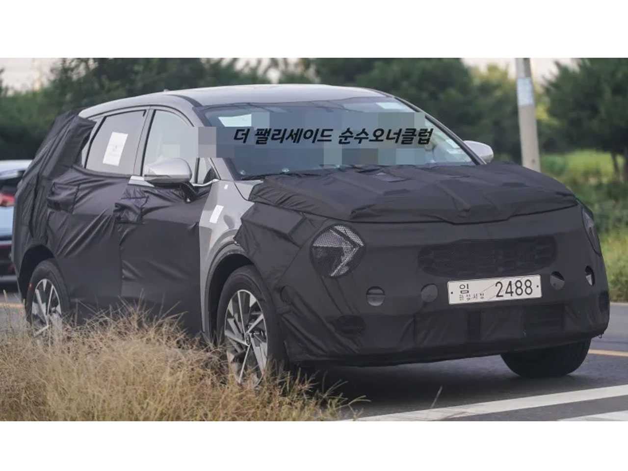 Flagra do novo Kia Sportage 2022