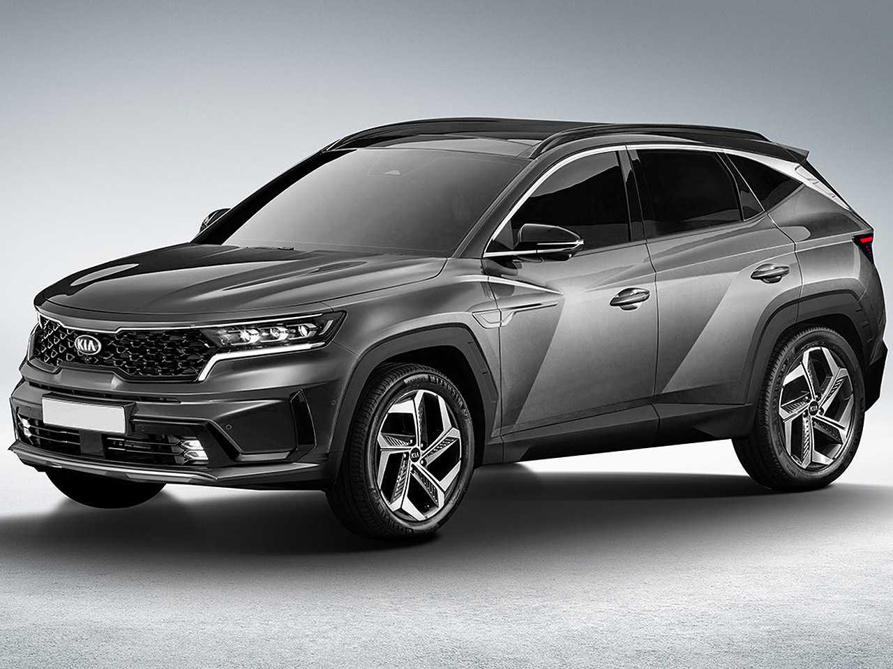 Proje��o de Kleber Silva para a pr�xima gera��o do Kia Sportage